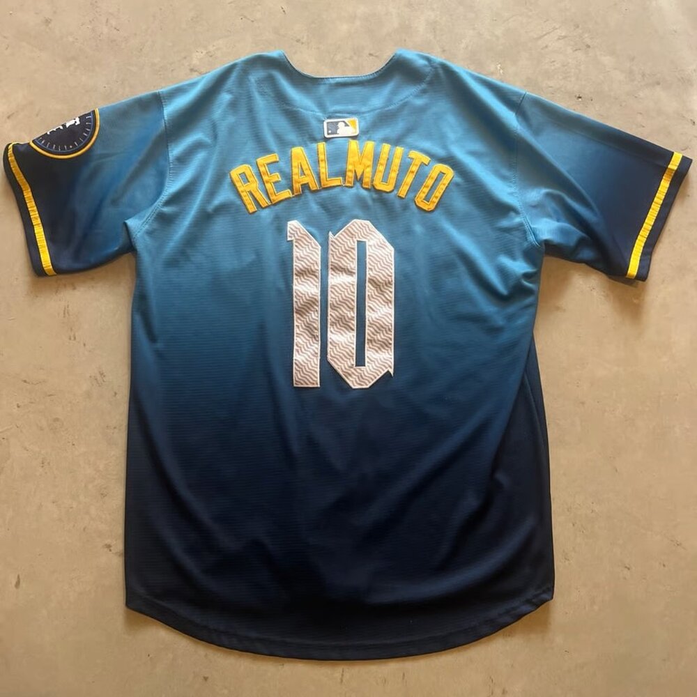 Philadelphia Phillies JT Realmuto Stitched City Connect Jersey Men’s Medium